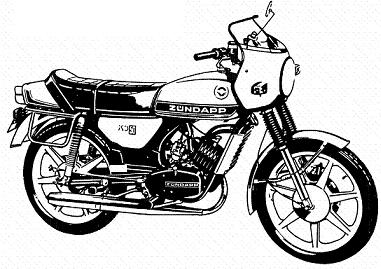 Zndapp-Ersatzteilliste Typ 530-011 KS50 Watercooled